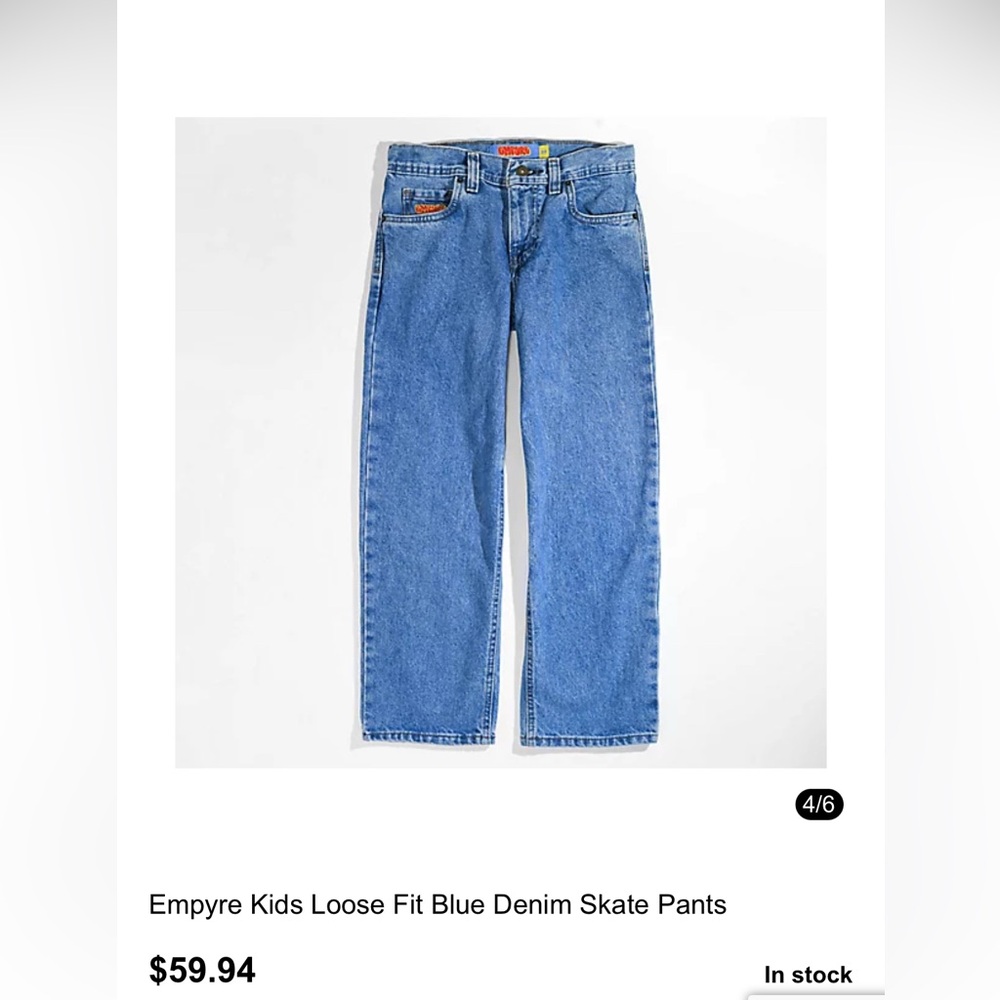 Empyre Light Blue Relaxed Jeans